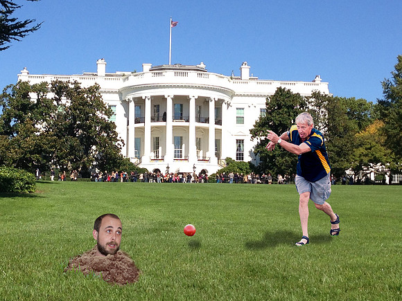 White House lawn Tom